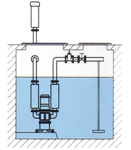 沉水風(fēng)機安裝示意圖