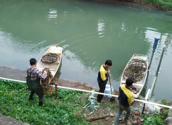 黑臭河道治理之沉水風機安裝